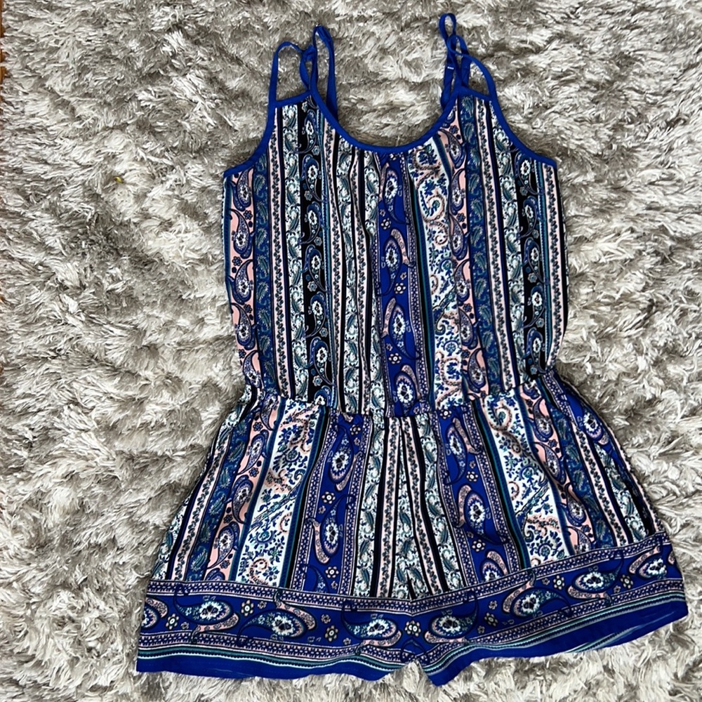 Two Floral Rompers Bundle - Picture 2 of 11